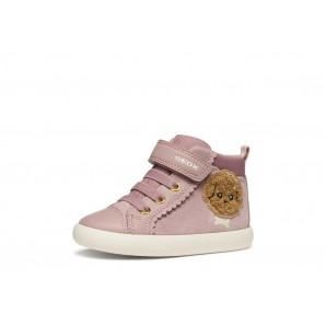 BOTITA ELASTICO Y VELCRO ANTIQUE ROSE