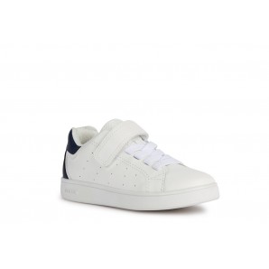 DEPORTIVO ELASTICO Y VELCRO WHITE/NAVY