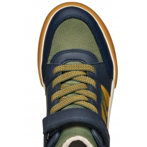 BOTITA ELASTICO Y VELCRO MILITARY/NAVY