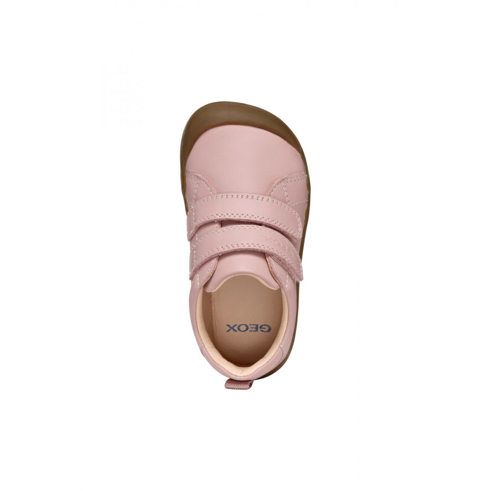 BOTITA VELCROS NAPPA OLD ROSE