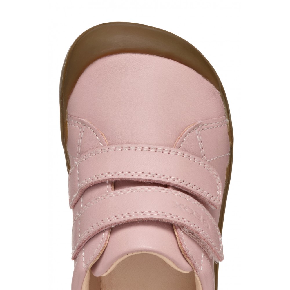 BOTITA VELCROS NAPPA OLD ROSE