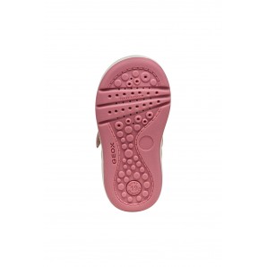 SNEAKERS VELCROS, IVORY/ OLD ROSE