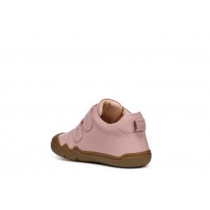 BOTITA VELCROS NAPPA OLD ROSE