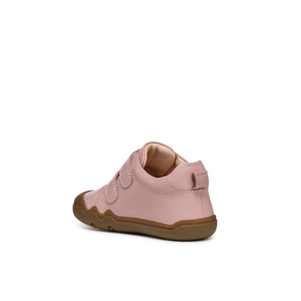 BOTITA VELCROS NAPPA OLD ROSE