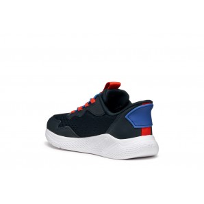 SNEAKERS ELASTICOS NAVY/RED
