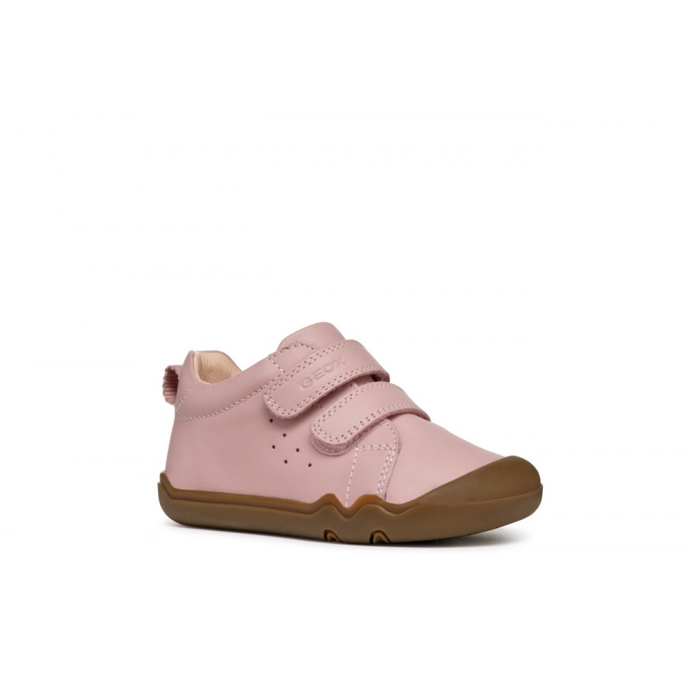 BOTITA VELCROS NAPPA OLD ROSE