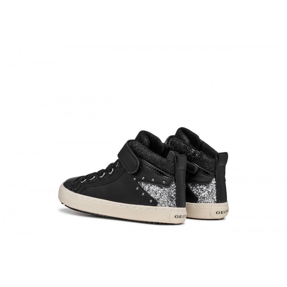 SNEAKERS ELASTICO Y VELCRO BLACK/SILVER SNEAKERS ELASTICO Y VELCRO BLACK/SILVER