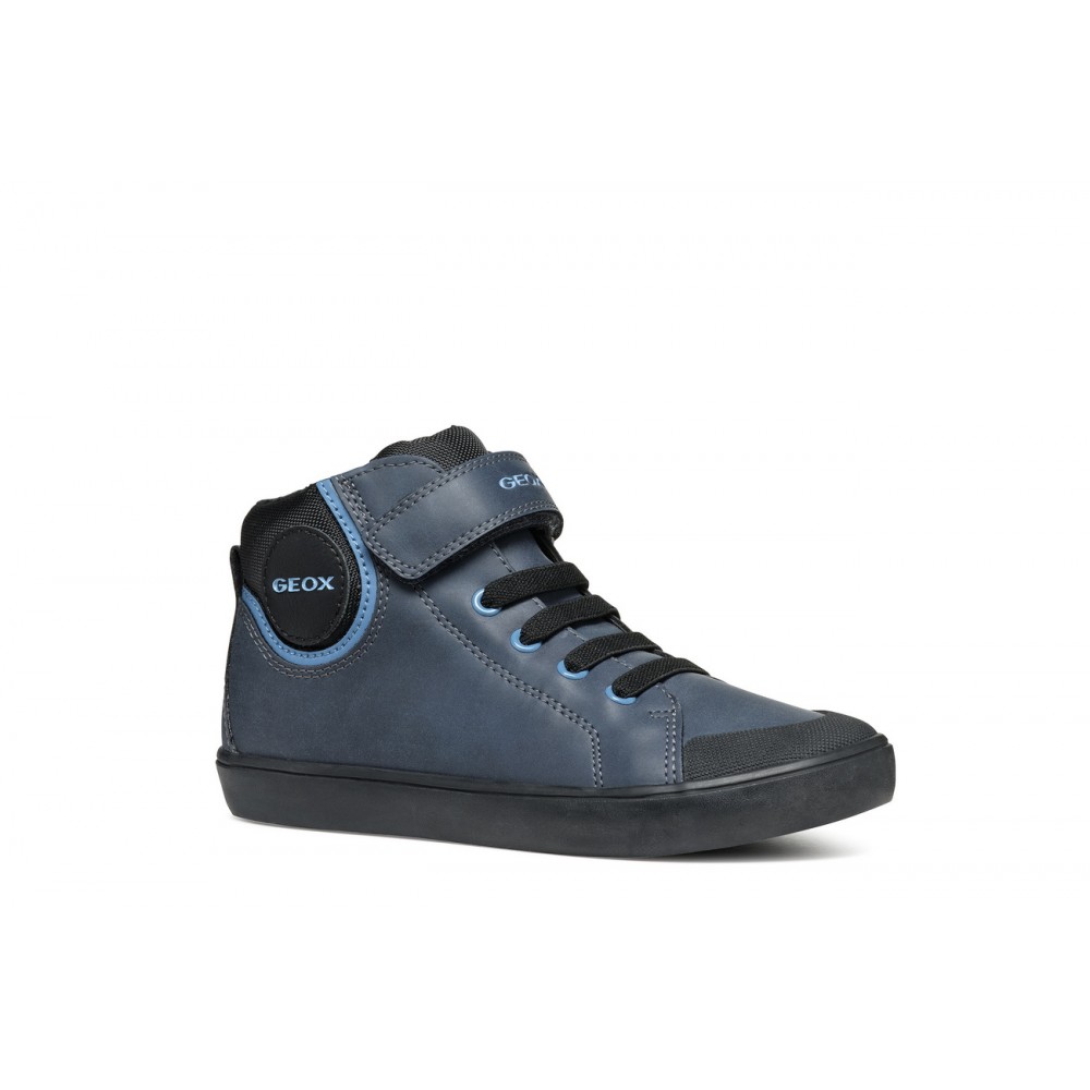 BOTITA ELASTICO Y VELCRO NAVY/LT BLUE