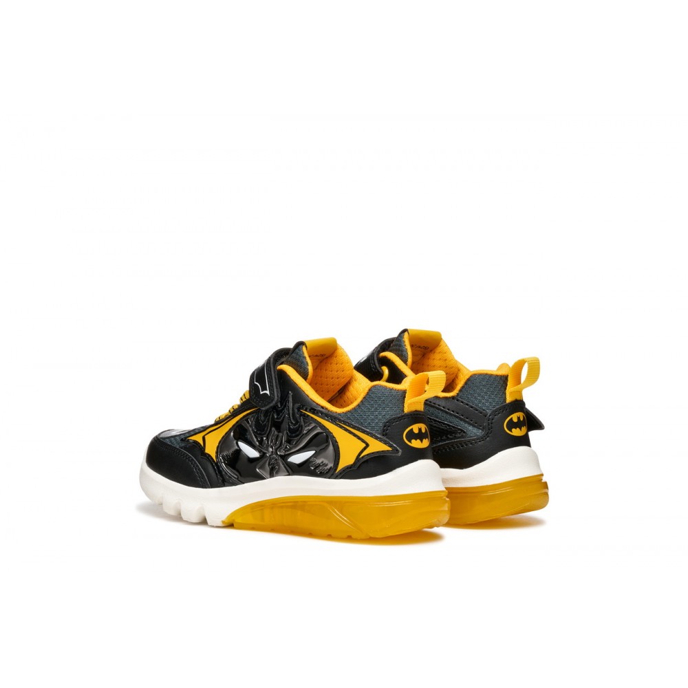 DEPORTIVO ELASTICO Y VELCRO BLACK/YELLOW