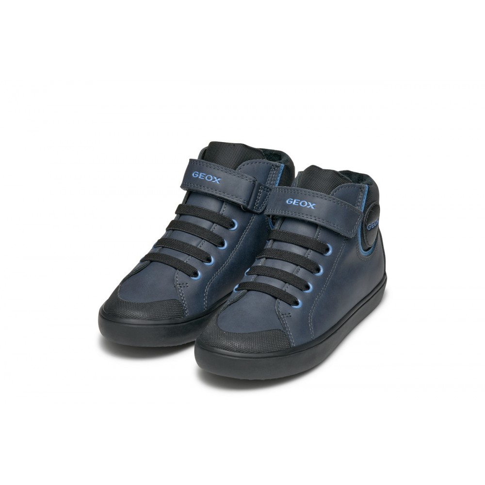 BOTITA ELASTICO Y VELCRO NAVY/LT BLUE