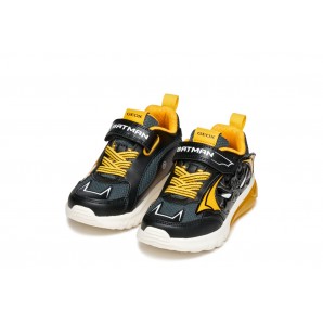 DEPORTIVO ELASTICO Y VELCRO BLACK/YELLOW