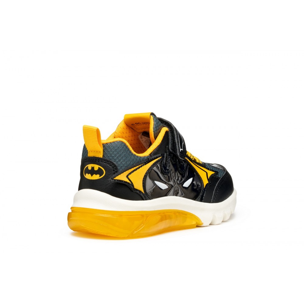 DEPORTIVO ELASTICO Y VELCRO BLACK/YELLOW
