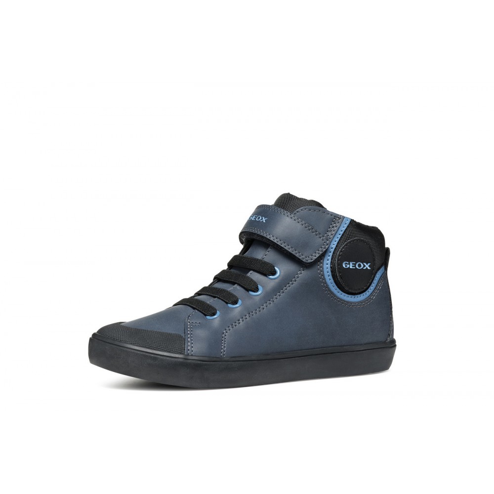 BOTITA ELASTICO Y VELCRO NAVY/LT BLUE