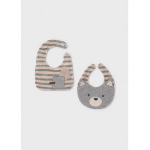 SET 2 BABEROS GRANITO