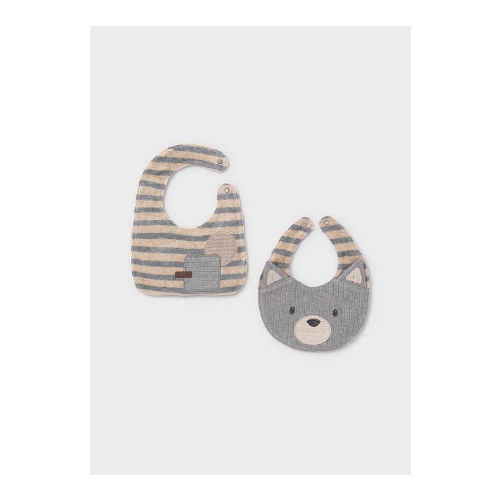 SET 2 BABEROS GRANITO