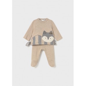 CONJUNTO POLAINA PUNTO SOFT CEREAL