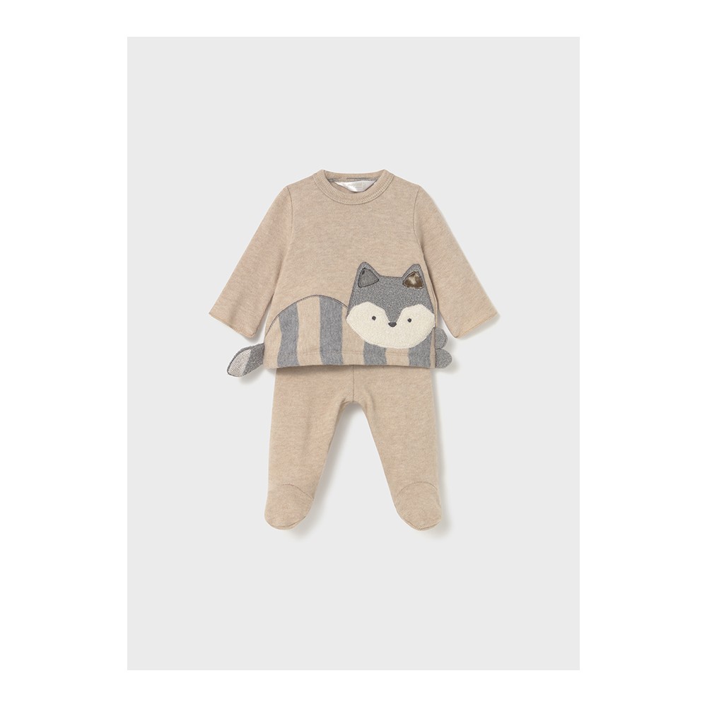 CONJUNTO POLAINA PUNTO SOFT CEREAL