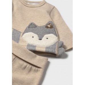 CONJUNTO POLAINA PUNTO SOFT CEREAL