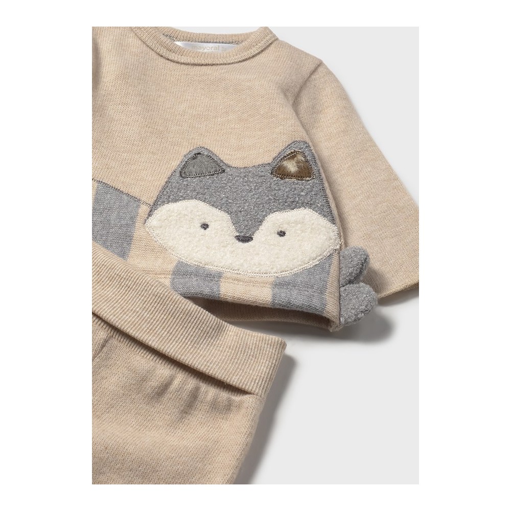 CONJUNTO POLAINA PUNTO SOFT CEREAL