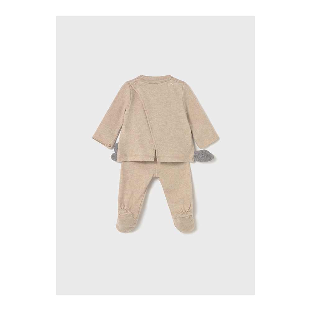 CONJUNTO POLAINA PUNTO SOFT CEREAL