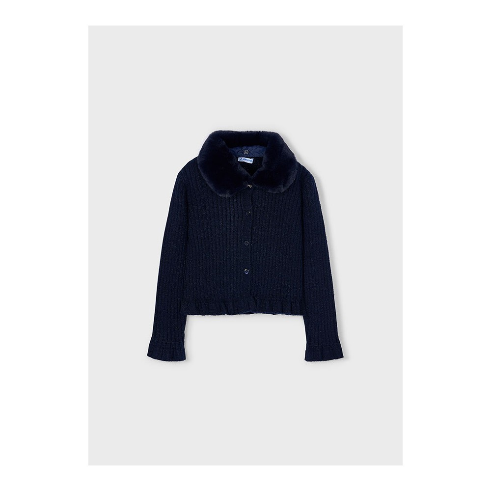 REBECA TRICOT CUELLO PELO MARINO