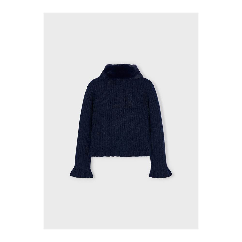 REBECA TRICOT CUELLO PELO MARINO