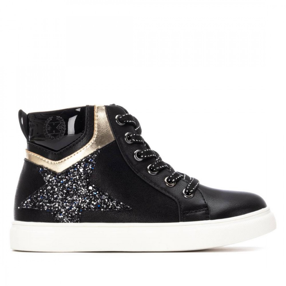SNEAKERS BOTA ESTRELLA NEGRO