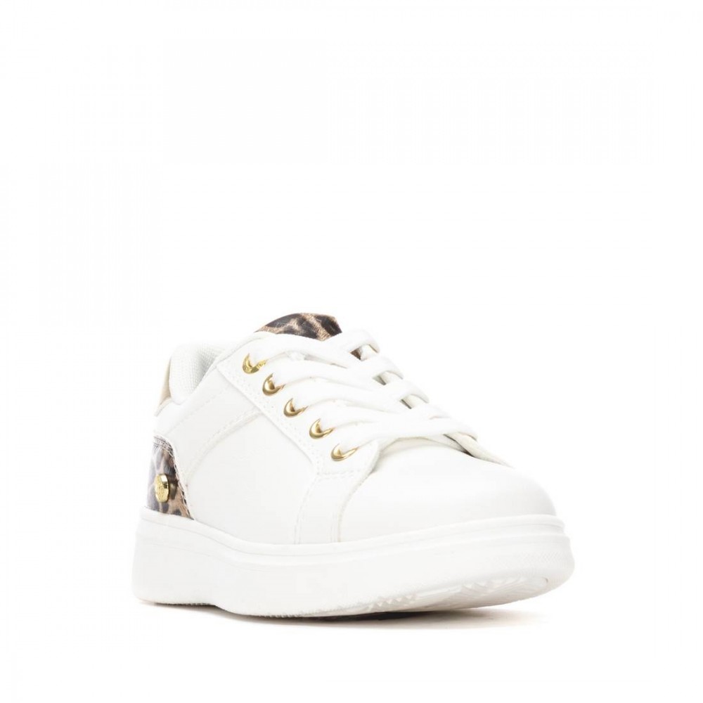 SNEAKERS BLANCO/LEOPARDO