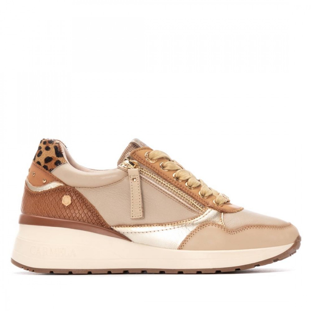 DEPORTIVO CASUAL PIEL BEIG