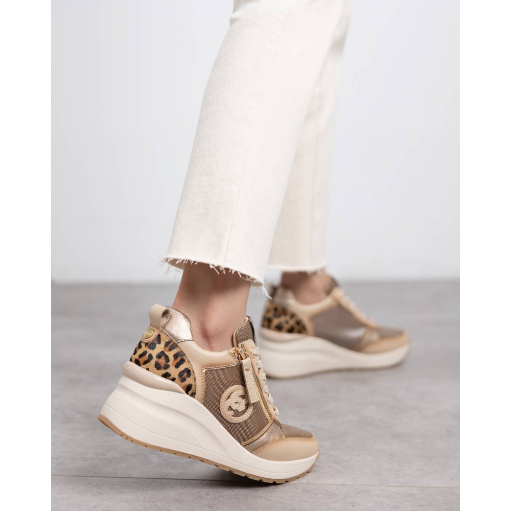 DEPORTIVO CASUAL  PIEL BEIG