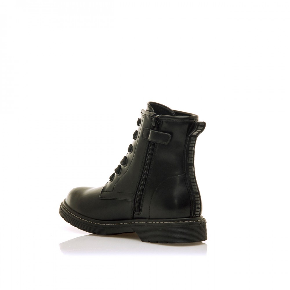 MILITAR CORDON Y CREMALLERA NEGRO