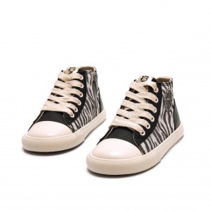 SNEAKERS BAREFOOT NEGRO/WHITE