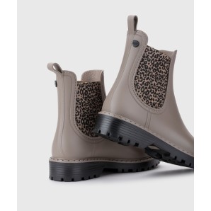 BOTIN LLUVI ELASTICO LATERAL TAUPE