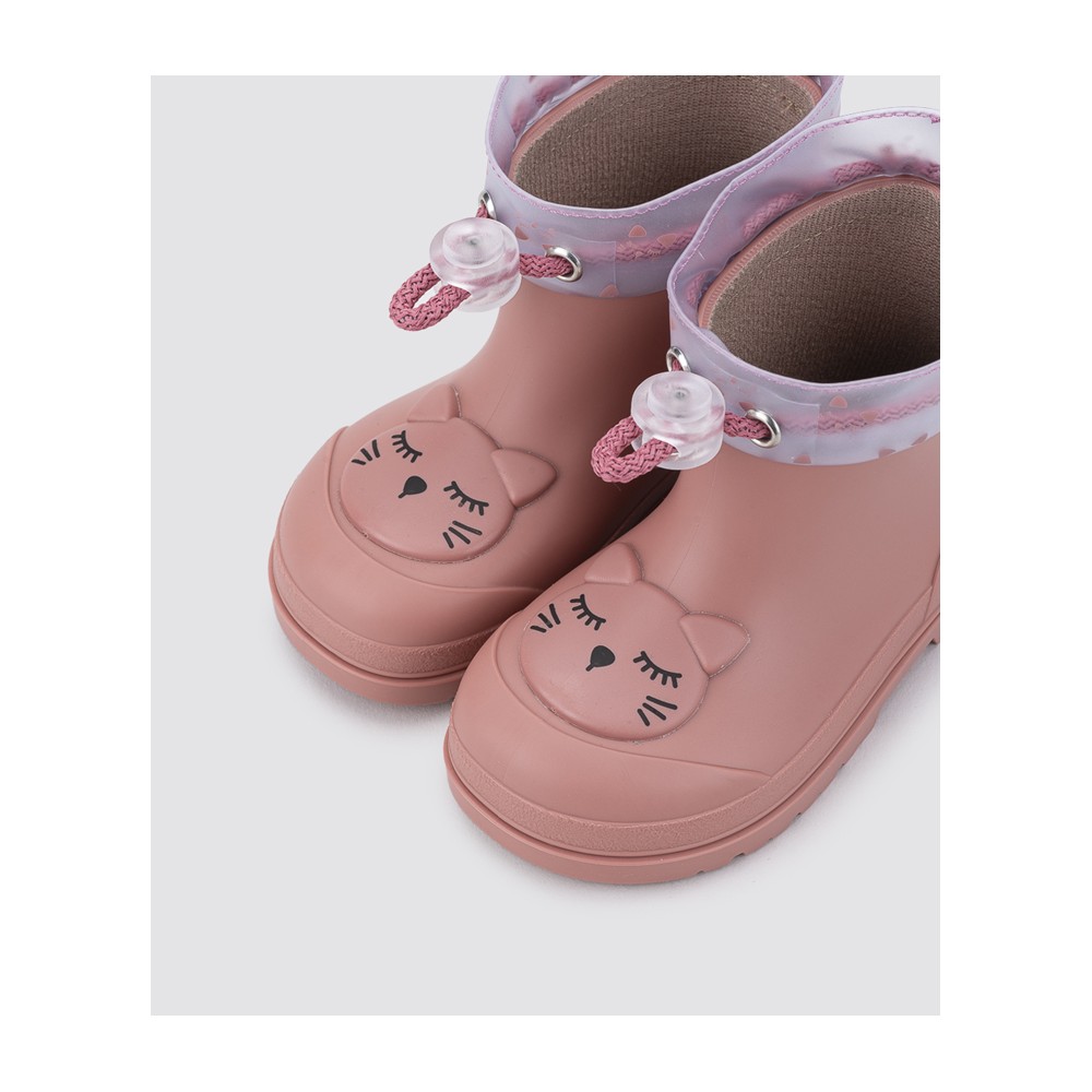 BOTA AGUA BAREFOOT GATO ROSE