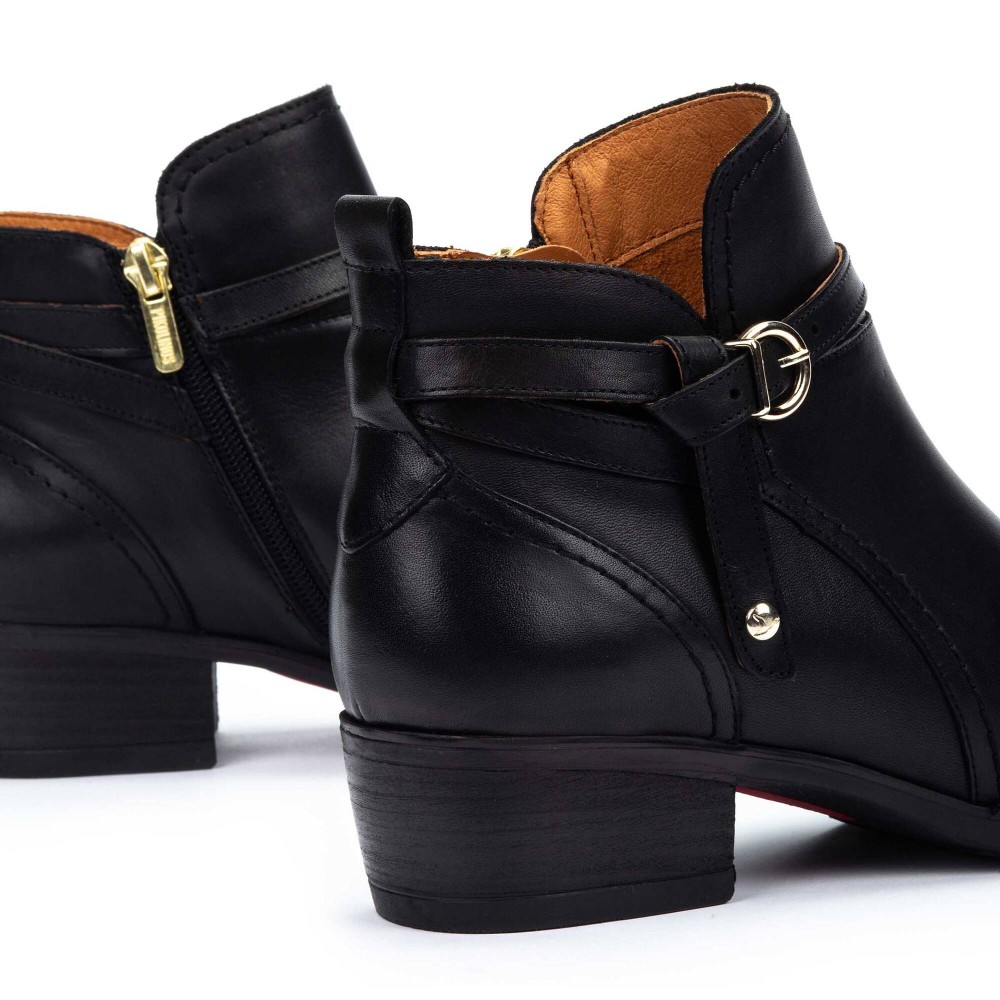 BOTIN CORREA HEBILLA BLACK