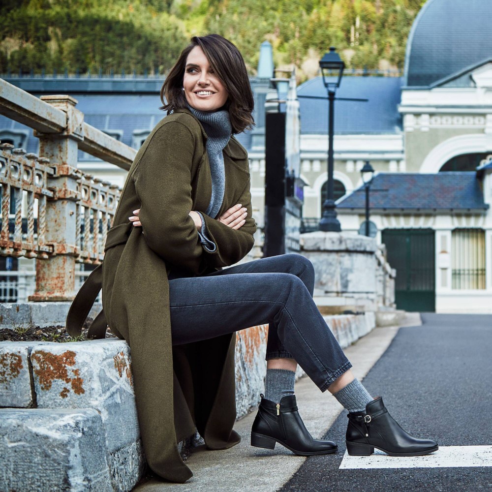 BOTIN CORREA HEBILLA BLACK