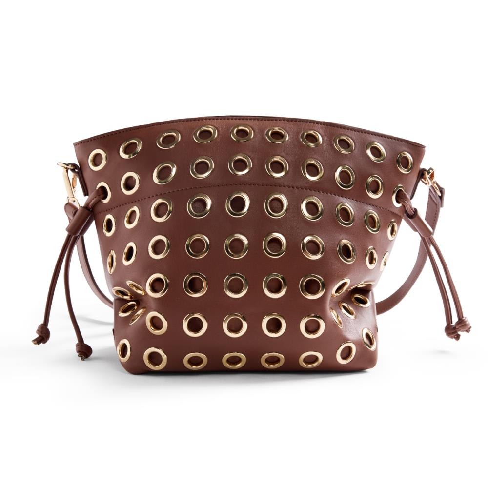 BOLSO HOLLADOS MARRON
