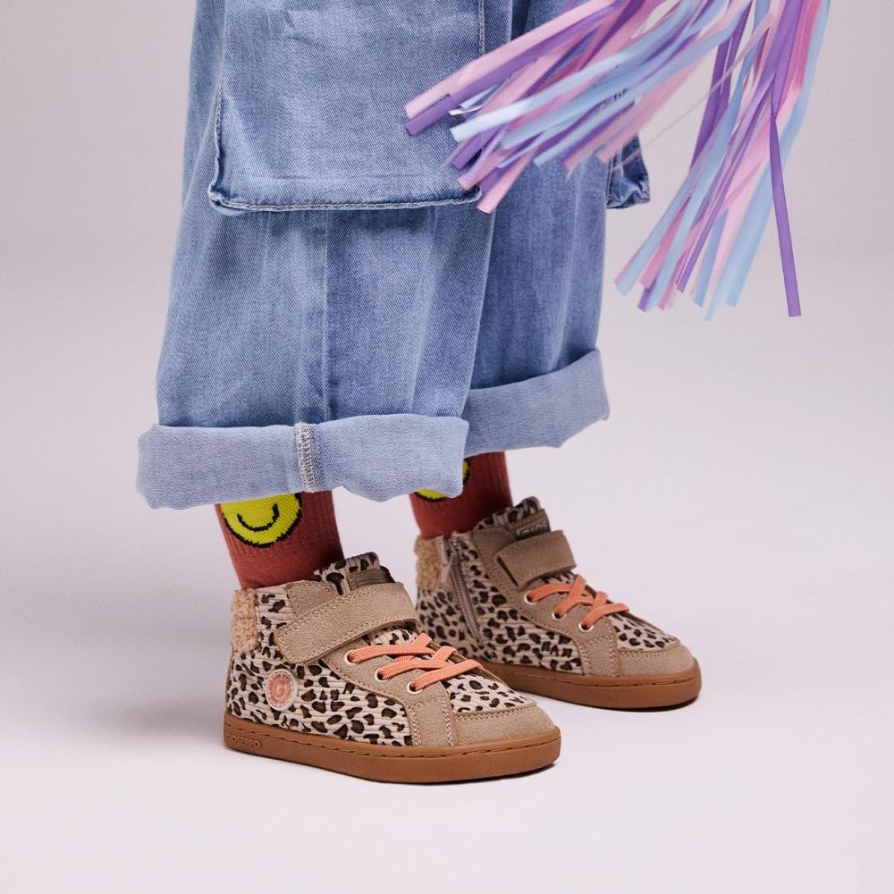 SNEAKERS BOTA BAREFOOT LEOPARDO