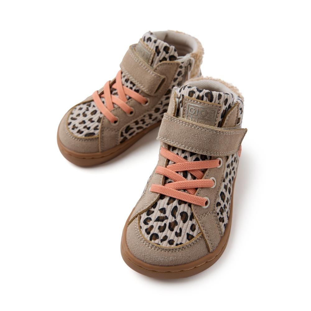 SNEAKERS BOTA BAREFOOT LEOPARDO