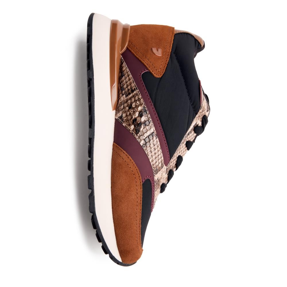 DEPORTIVO CASUAL COMBINADO NEGRO