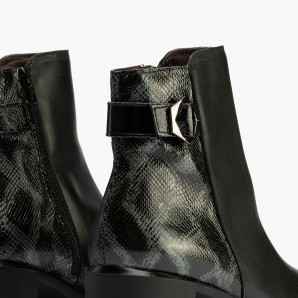BOTIN HEBILLA CUELLO NEGRO