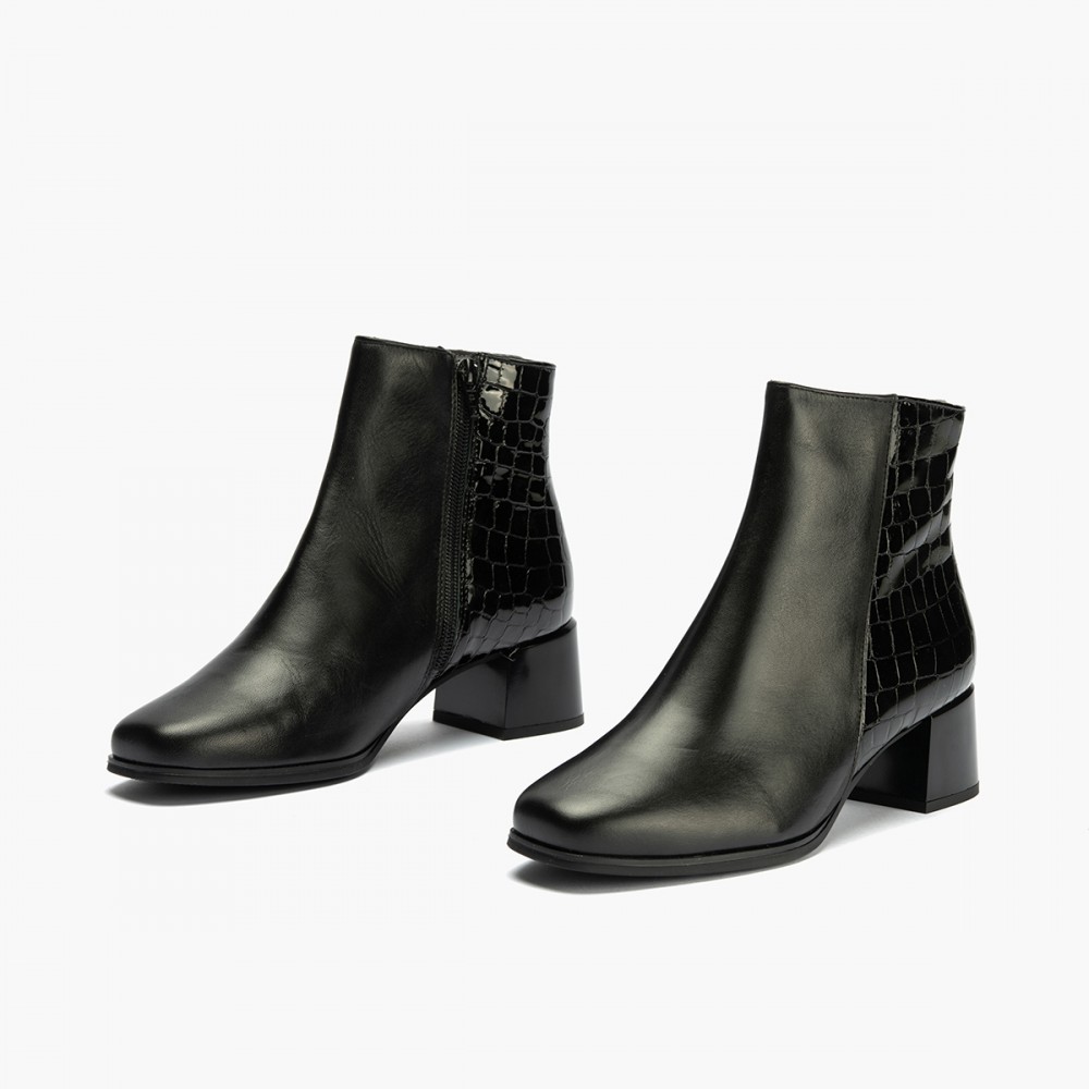 BOTIN TRASERA COCO CHAROL NEGRO