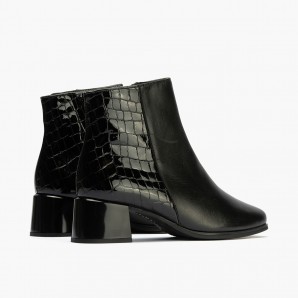 BOTIN TRASERA COCO CHAROL NEGRO