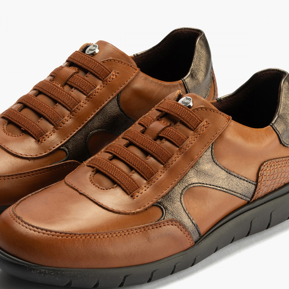 DEPORTIVO ELASTICOS CUERO