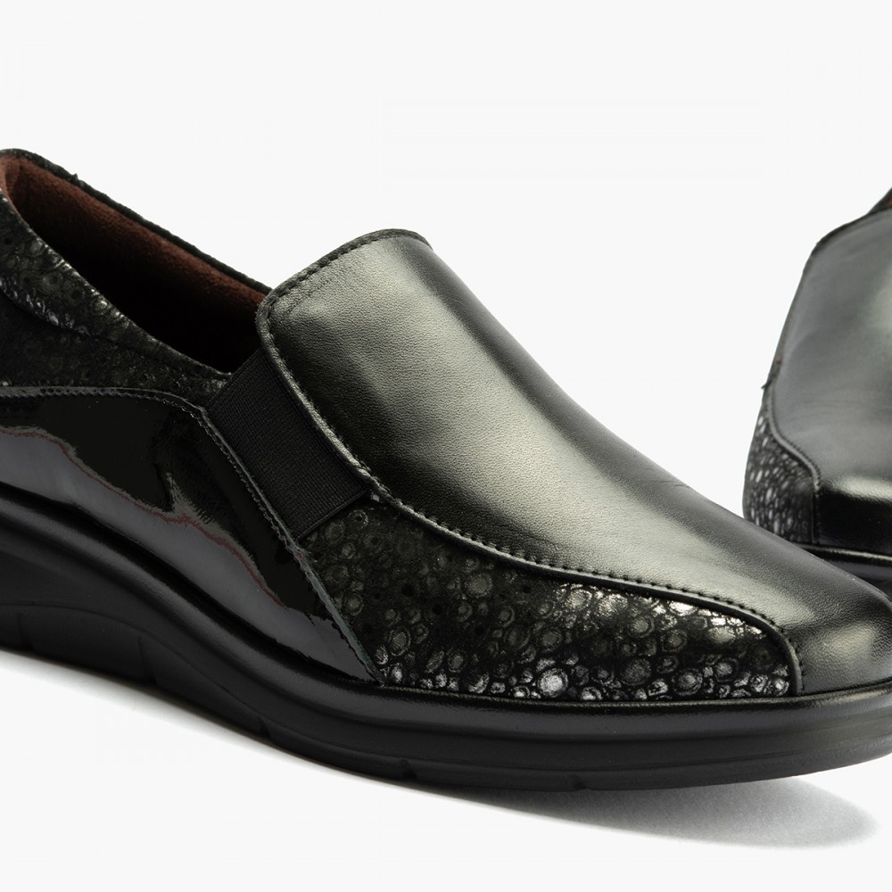 MANOLETINA ELASTICOS NEGRO