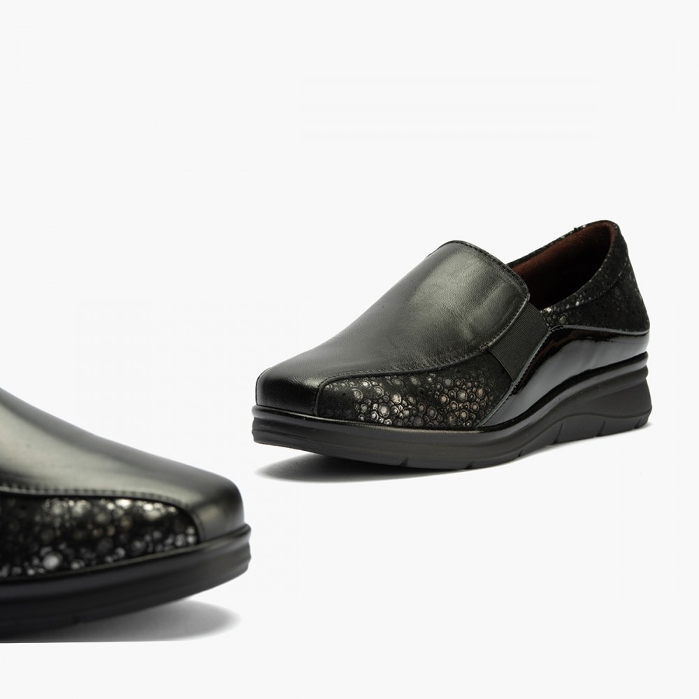 MANOLETINA ELASTICOS NEGRO