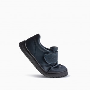 BLUCHER COLEGIAL VELCRO BAREFOOT MARINO