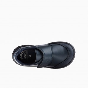BLUCHER COLEGIAL VELCRO BAREFOOT MARINO