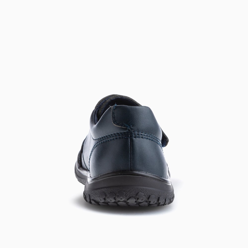 BLUCHER COLEGIAL VELCRO BAREFOOT MARINO