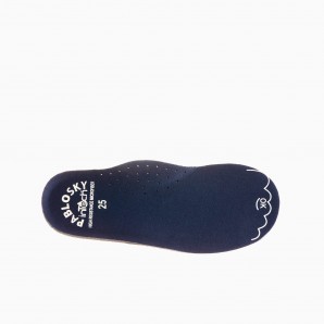 BLUCHER COLEGIAL VELCRO BAREFOOT MARINO